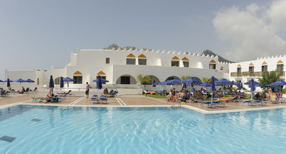 Alfa Hotel Kolymbia Exterior foto