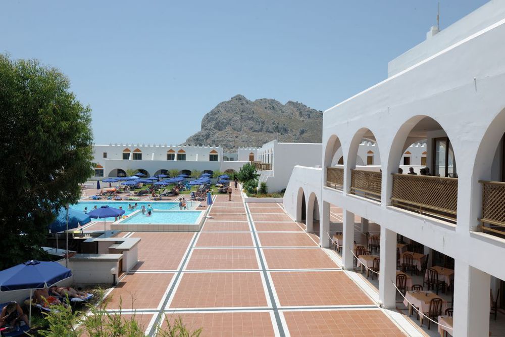 Alfa Hotel Kolymbia Exterior foto