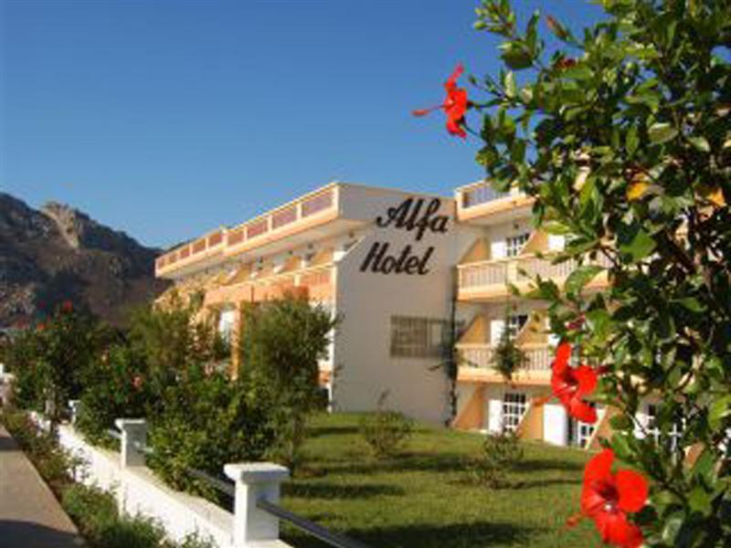 Alfa Hotel Kolymbia Exterior foto